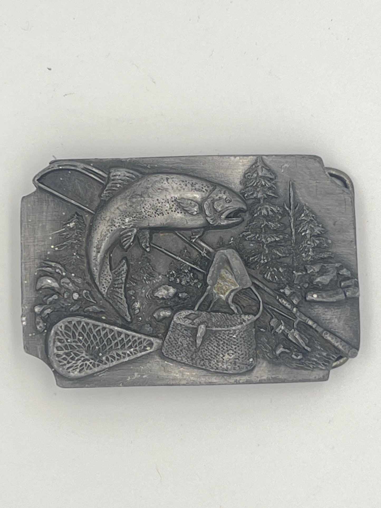 1989 Trout Fishing Belt Buckle