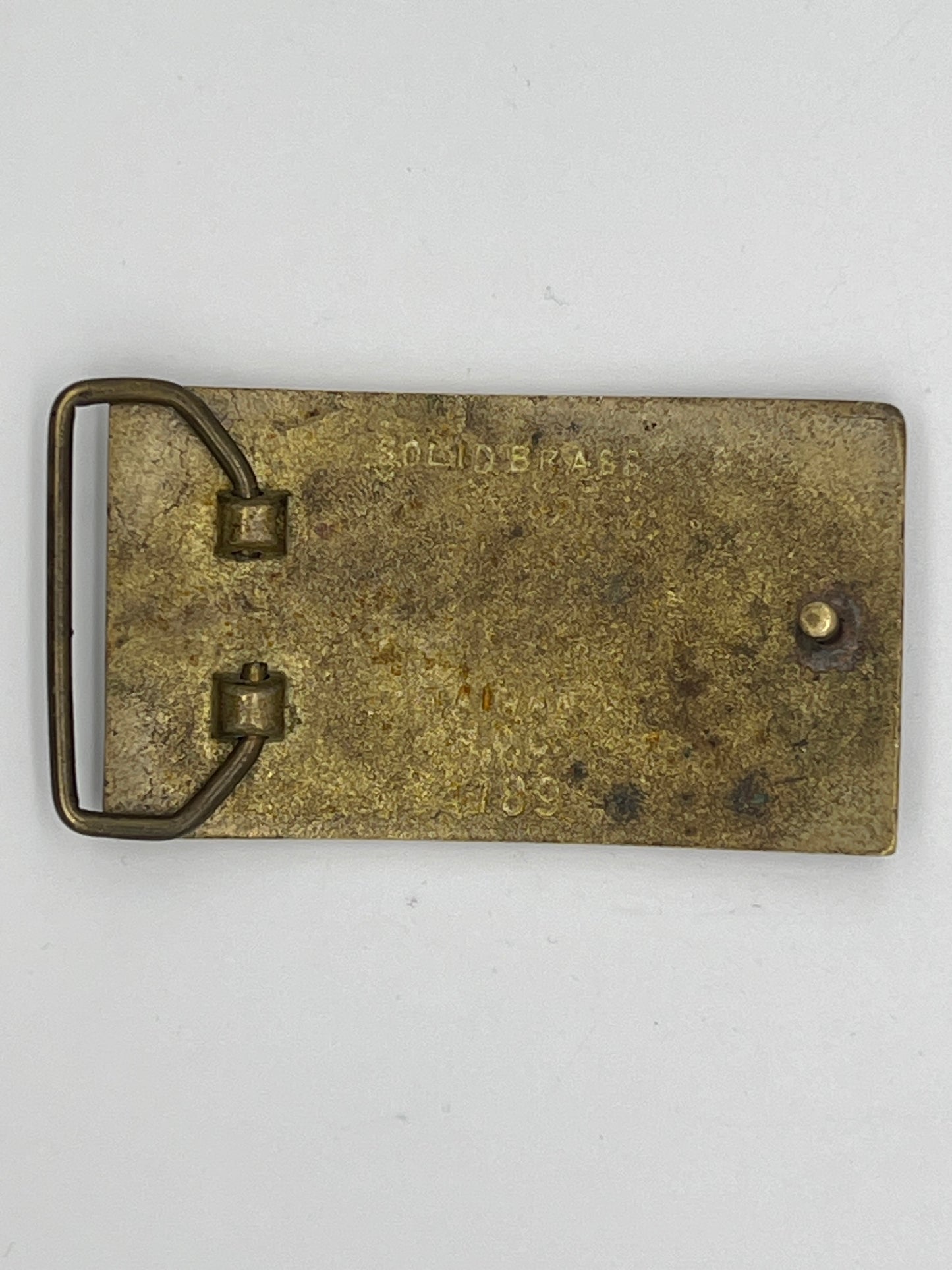 80s Rod Stewart Belt Buckle