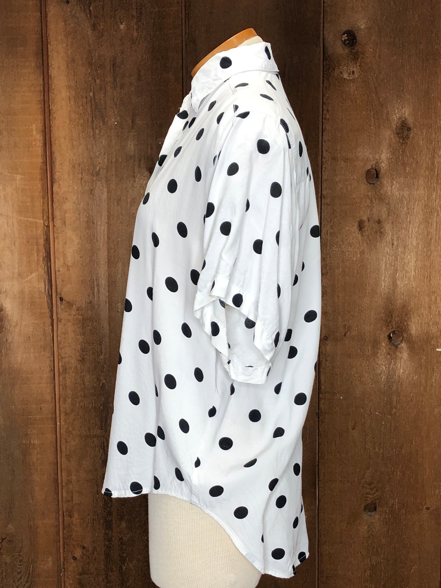 90s Express Blk/Wht Dot Top M