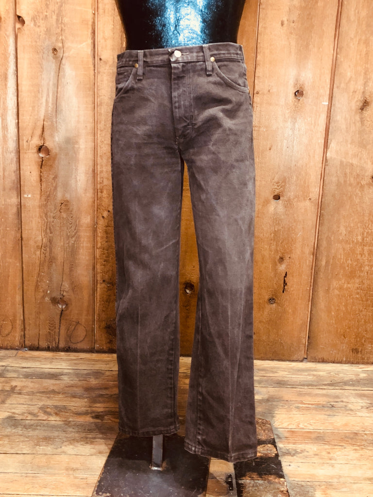 87 Wrangler USA Brown Jeans      29x32