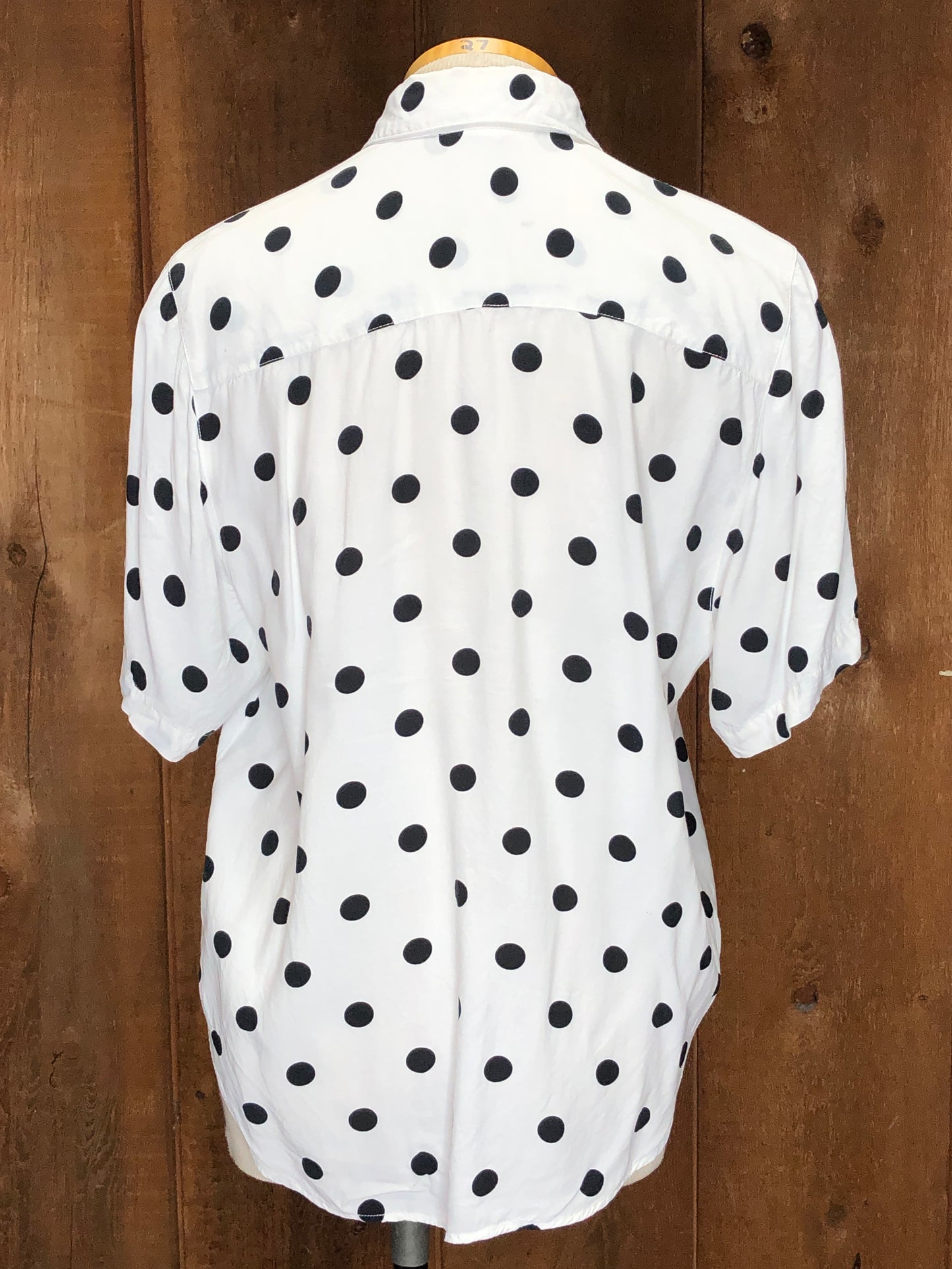 90s Express Blk/Wht Dot Top M