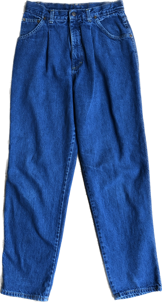 80s Sears Classic Blues Pleated Jeans     w29