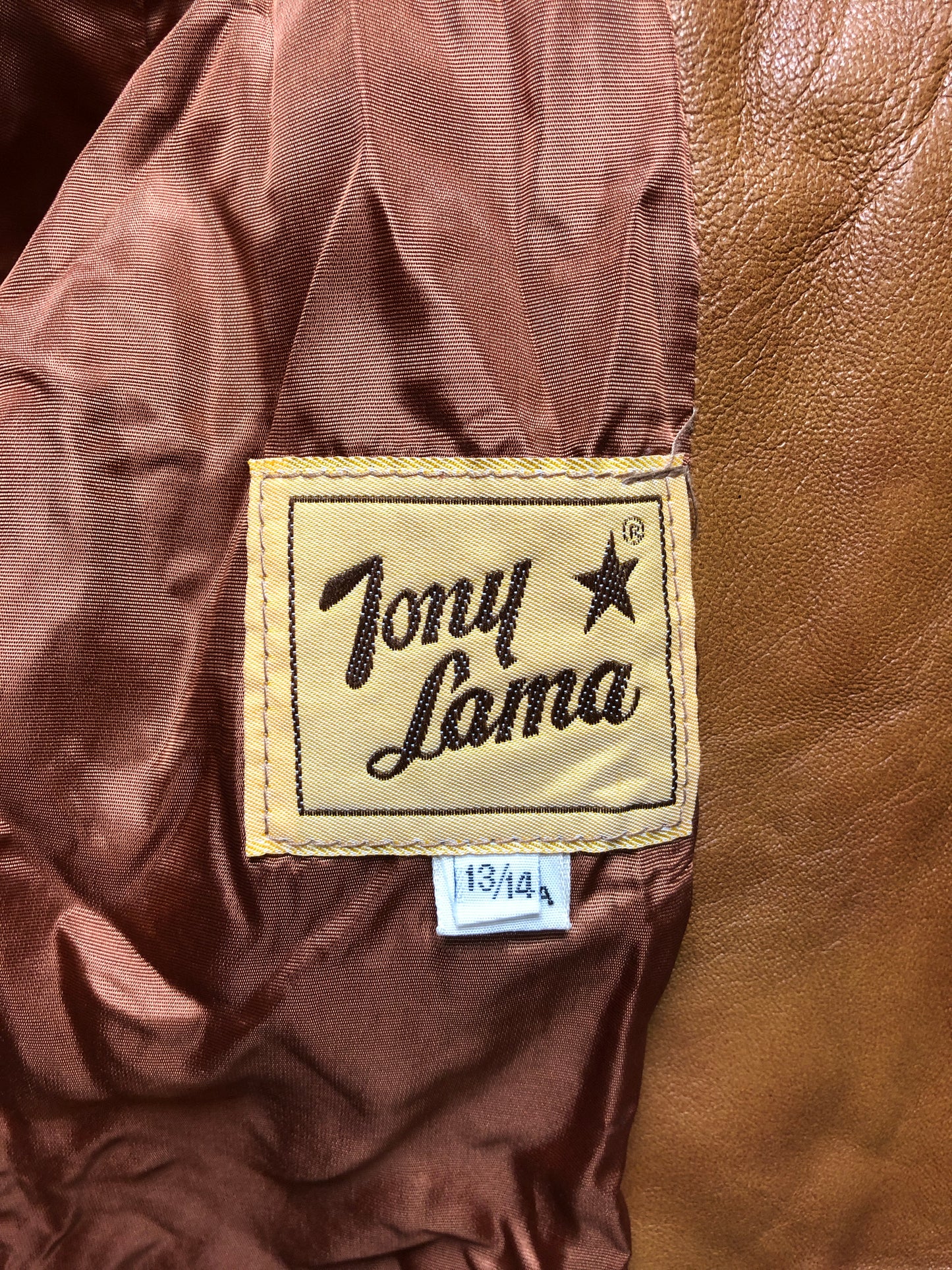 70s Tony Lama Leather Blazer M
