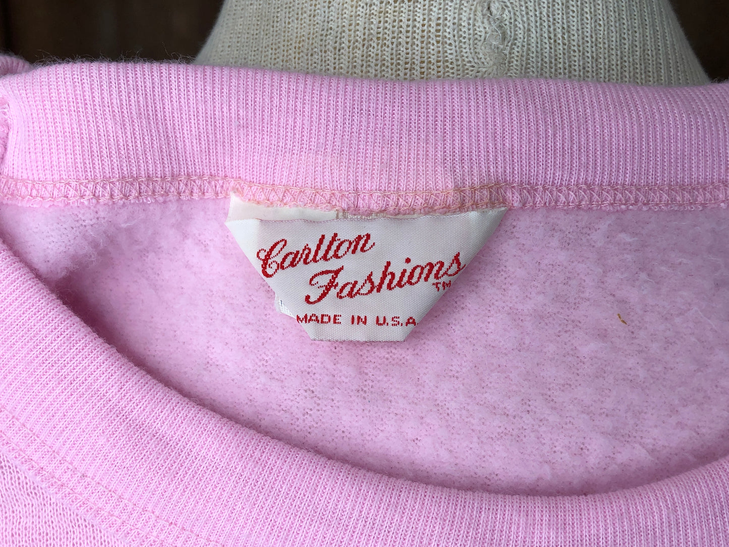 80s Pink Layer Sweatshirt M