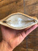 1950s Pearl & Silver Glass Bead Evening Bag