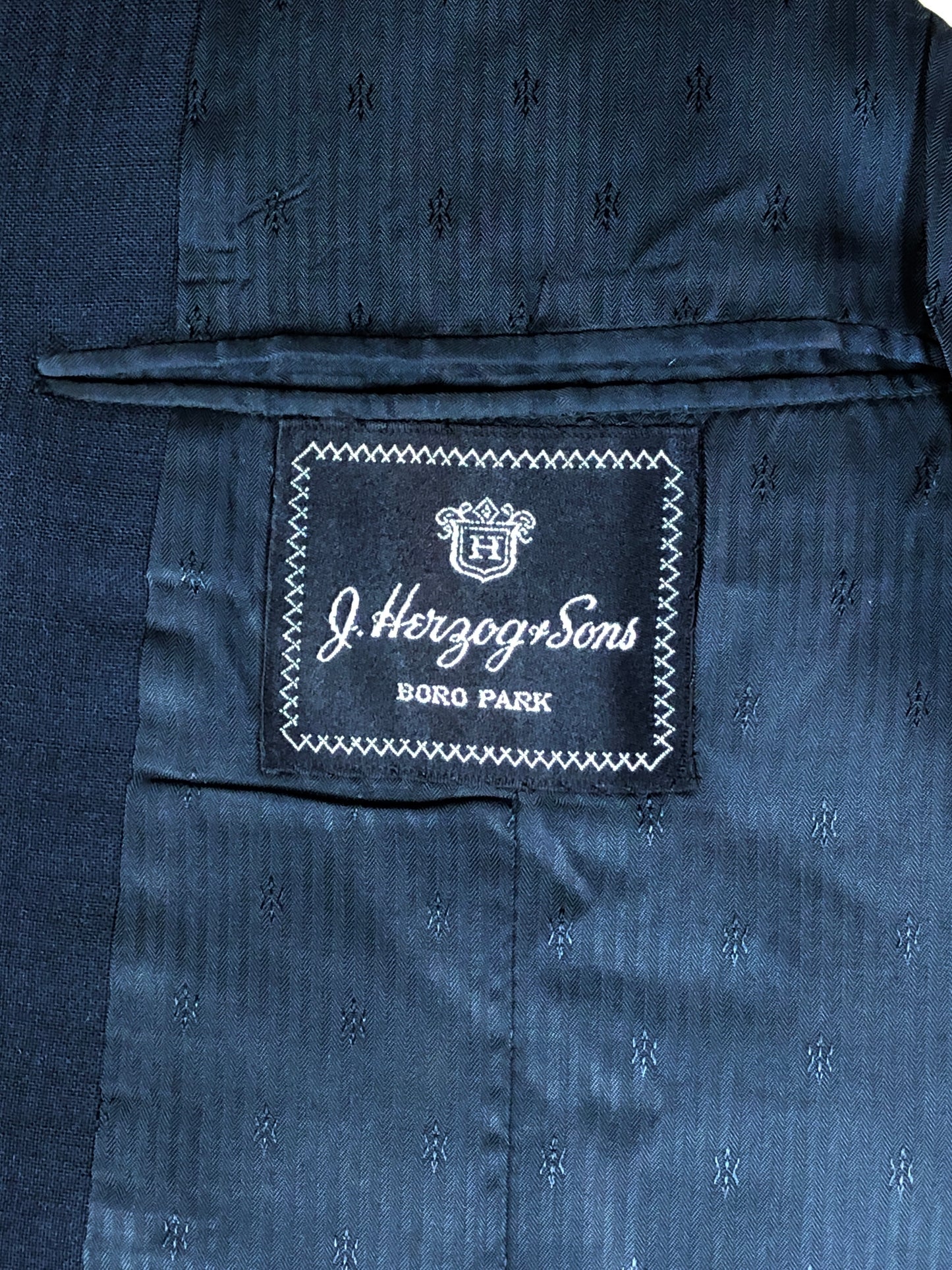 60s J.Herzog Navy Suit w31