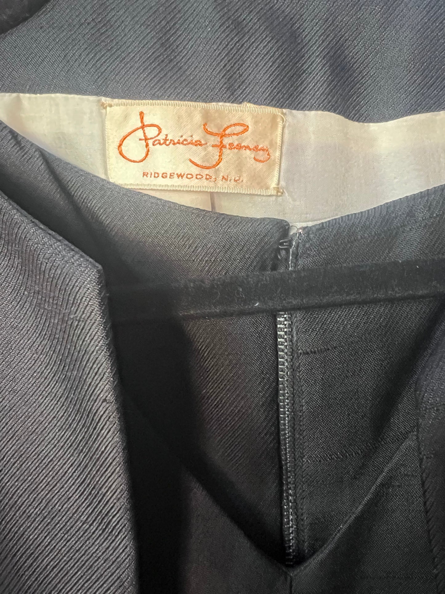 60s Patricia Feeney Blk Dress w/Blazer w31