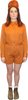 70s Knit Row Burnt Orange Short Jumpsuit  w28