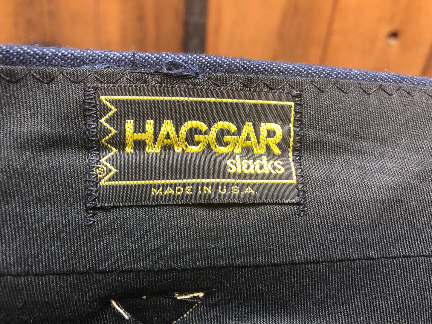 70s Haggar Denim Leisure Suit w36x32