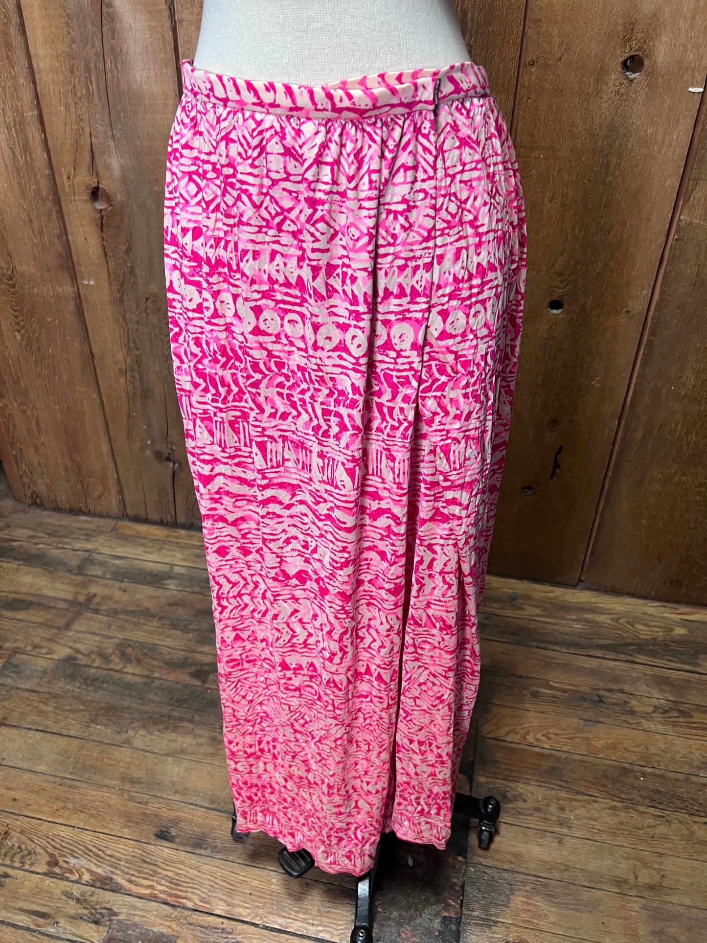 70s Halston Pink Secret Pants W30