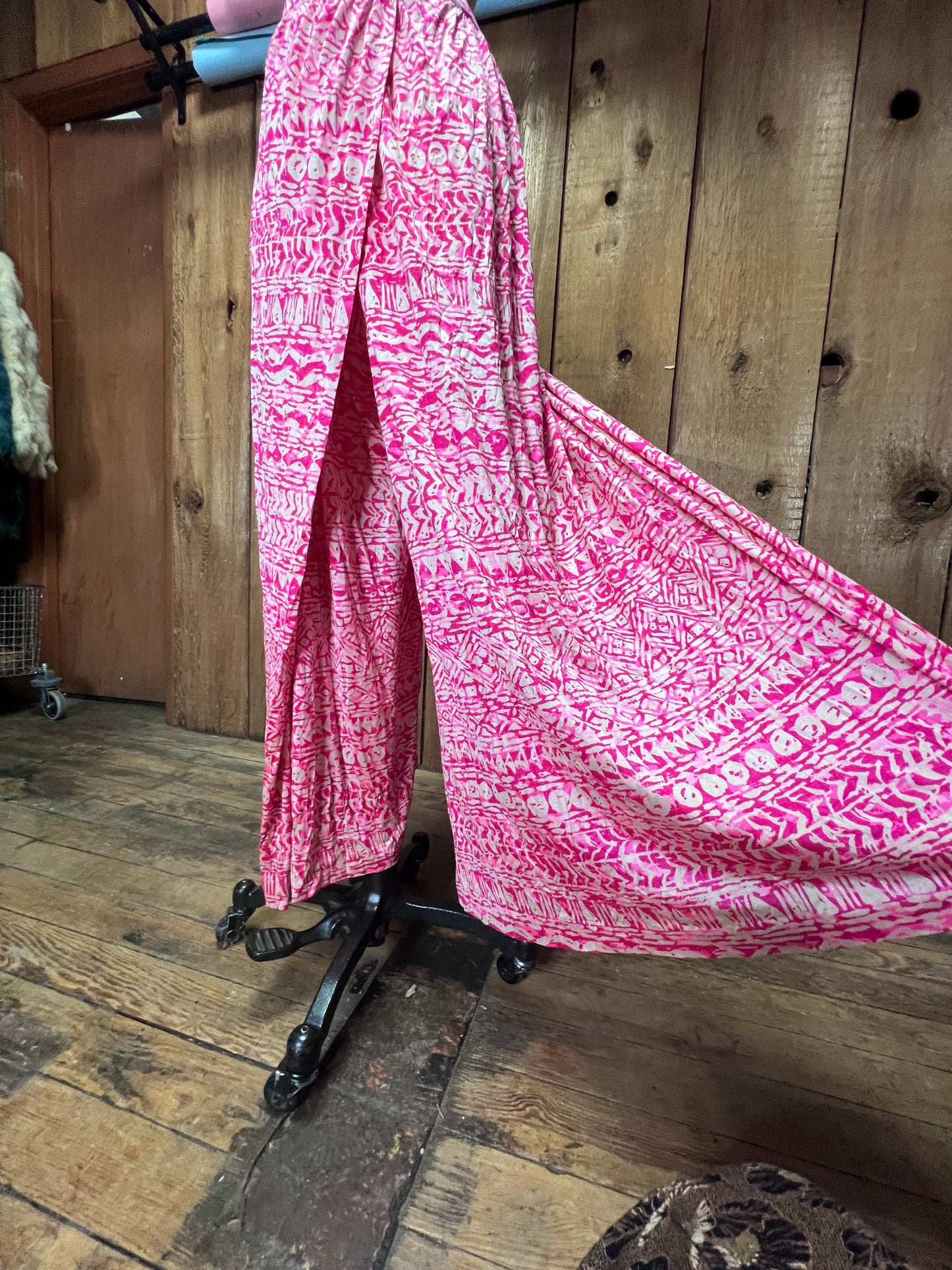 70s Halston Pink Secret Pants W30