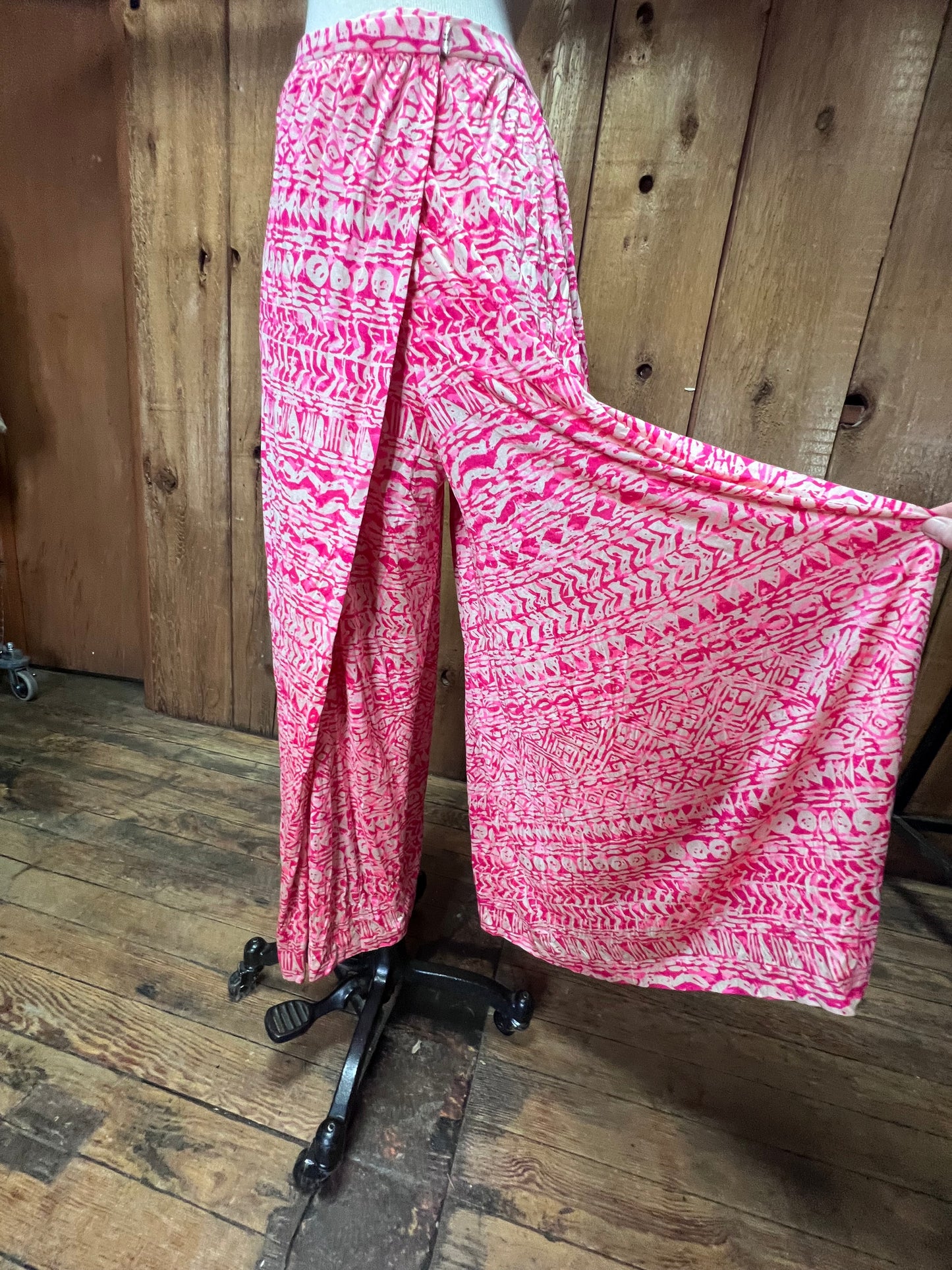 70s Halston Pink Secret Pants W30
