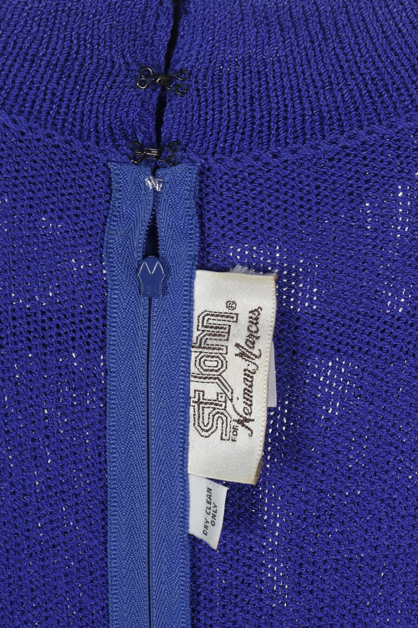 80s St.John Knit Grape Dress M