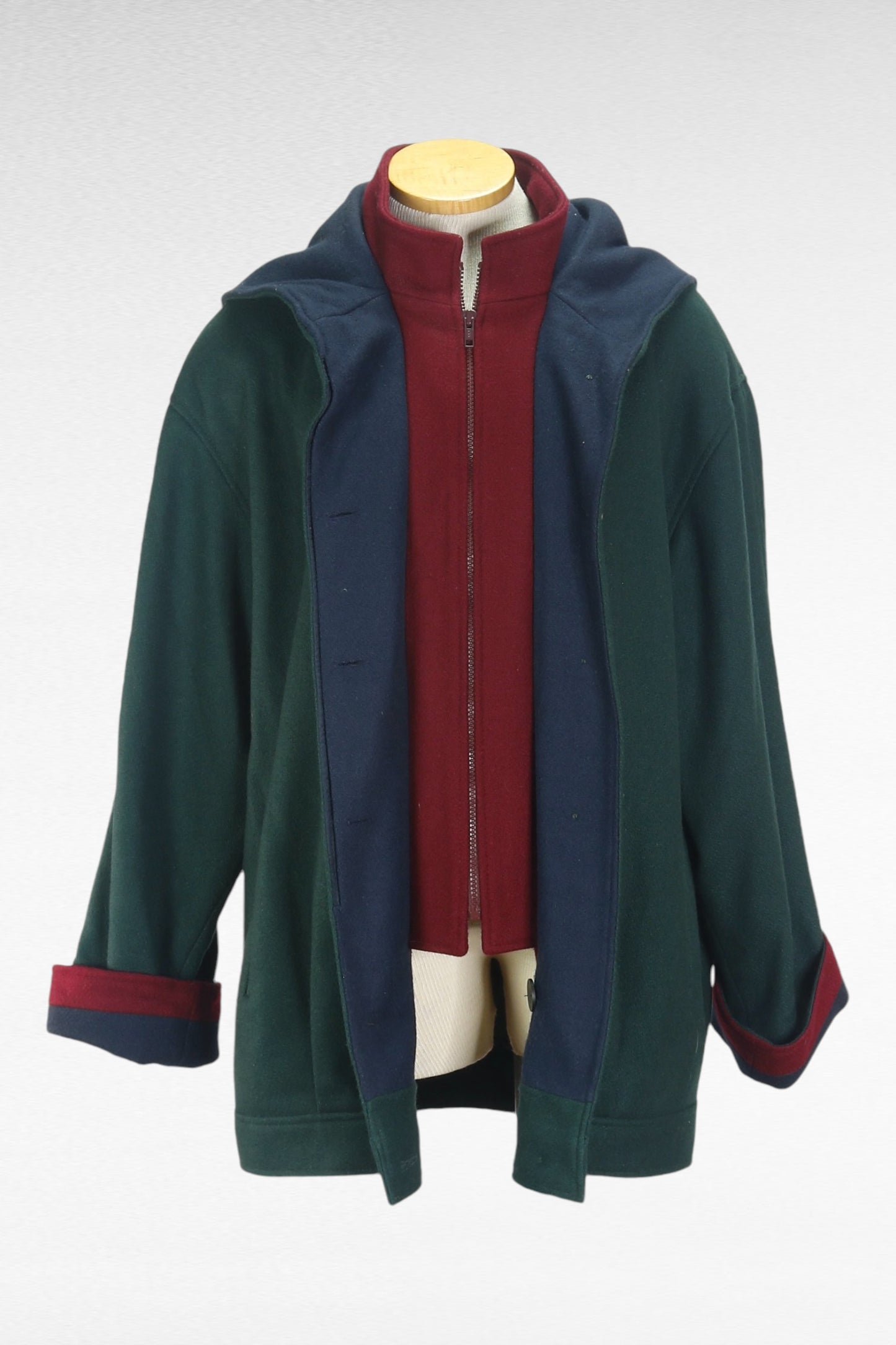 90s Kay Boys Color Block Coat M