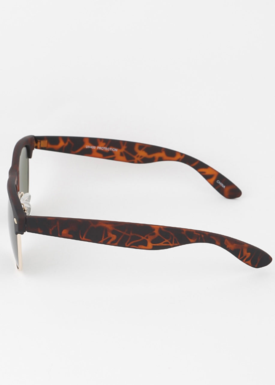 Clubmaster Matte Sunglasses
