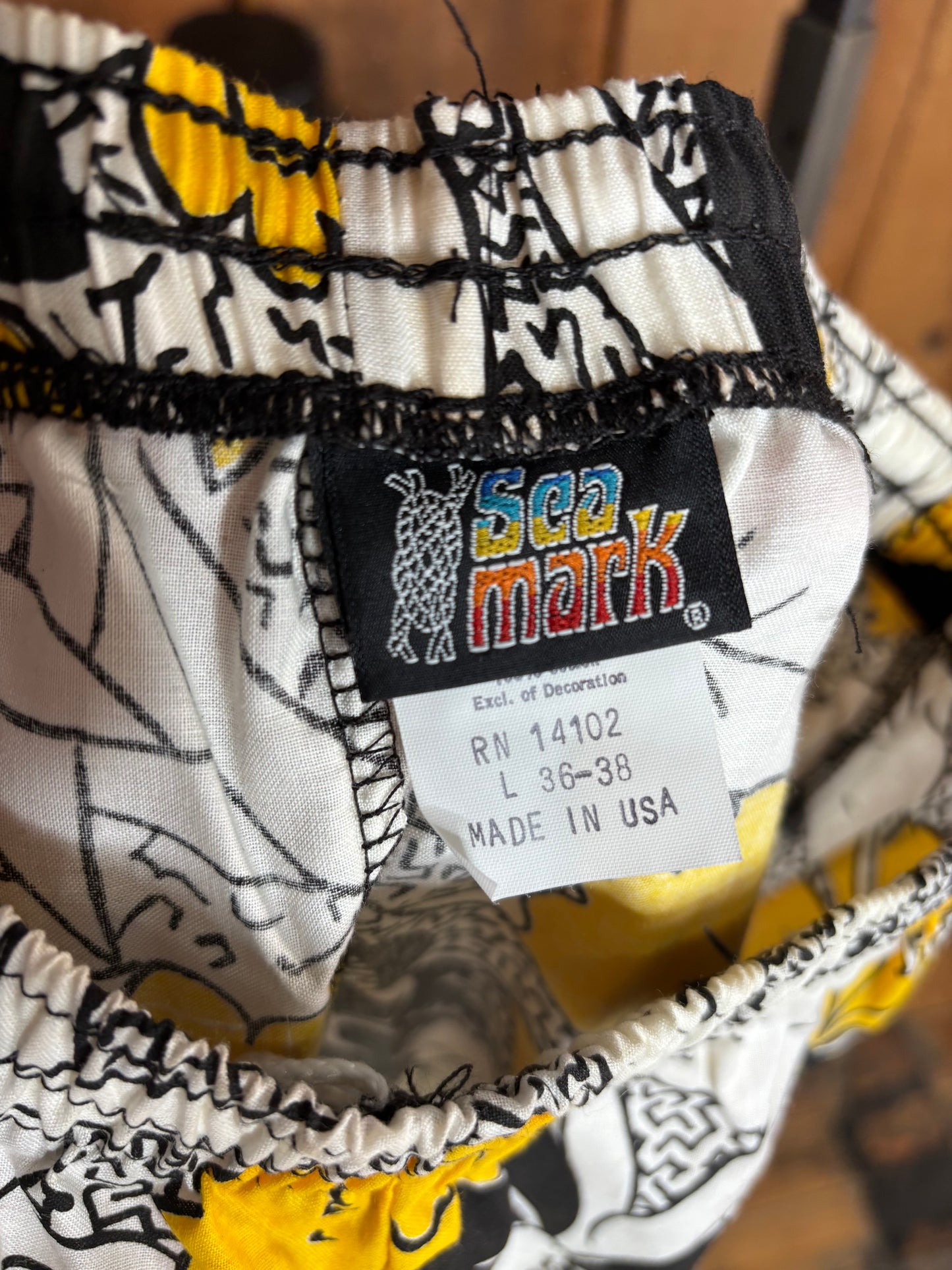 80s Sea Mark Board Shorts W36