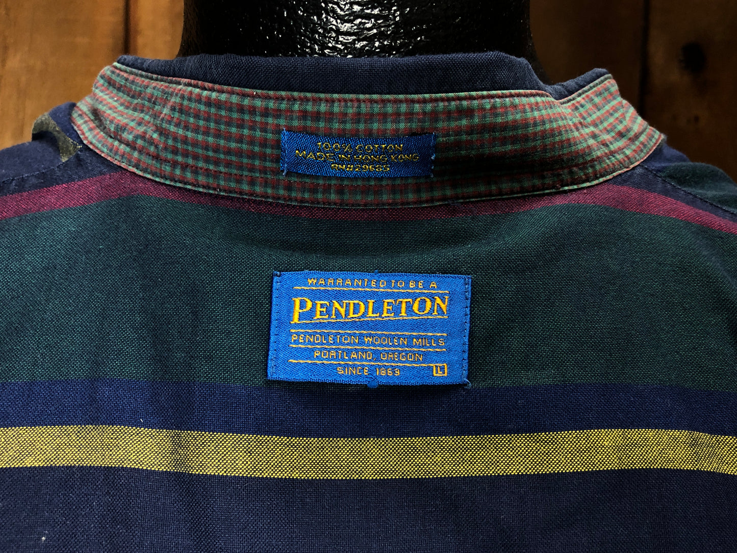 90s Pendleton Button-Down Shirt L