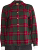 1940s Trimmingham's Red & Green Viyella Flannel Top   S