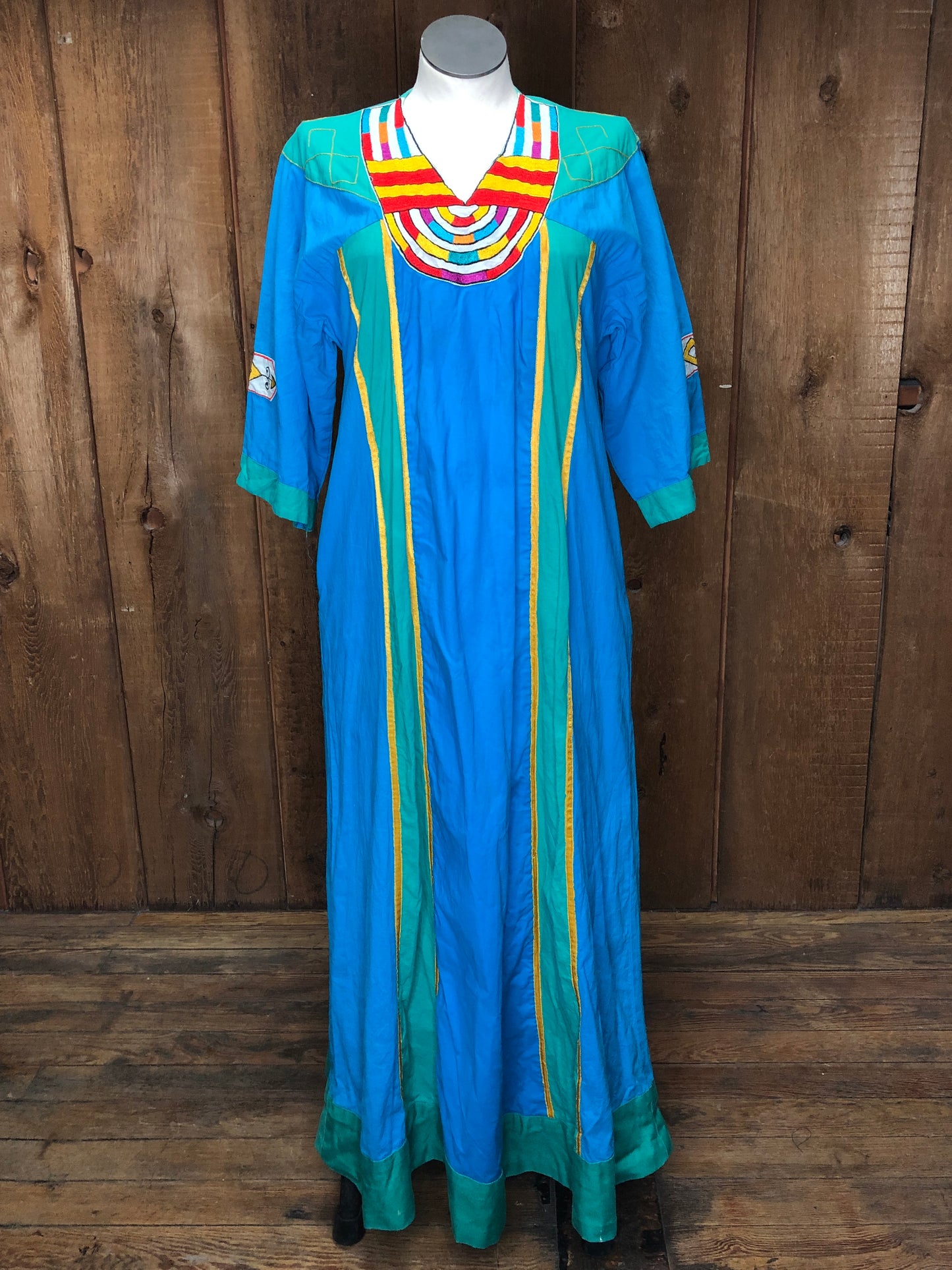 80s Saybury Pop-Art Kaftan S