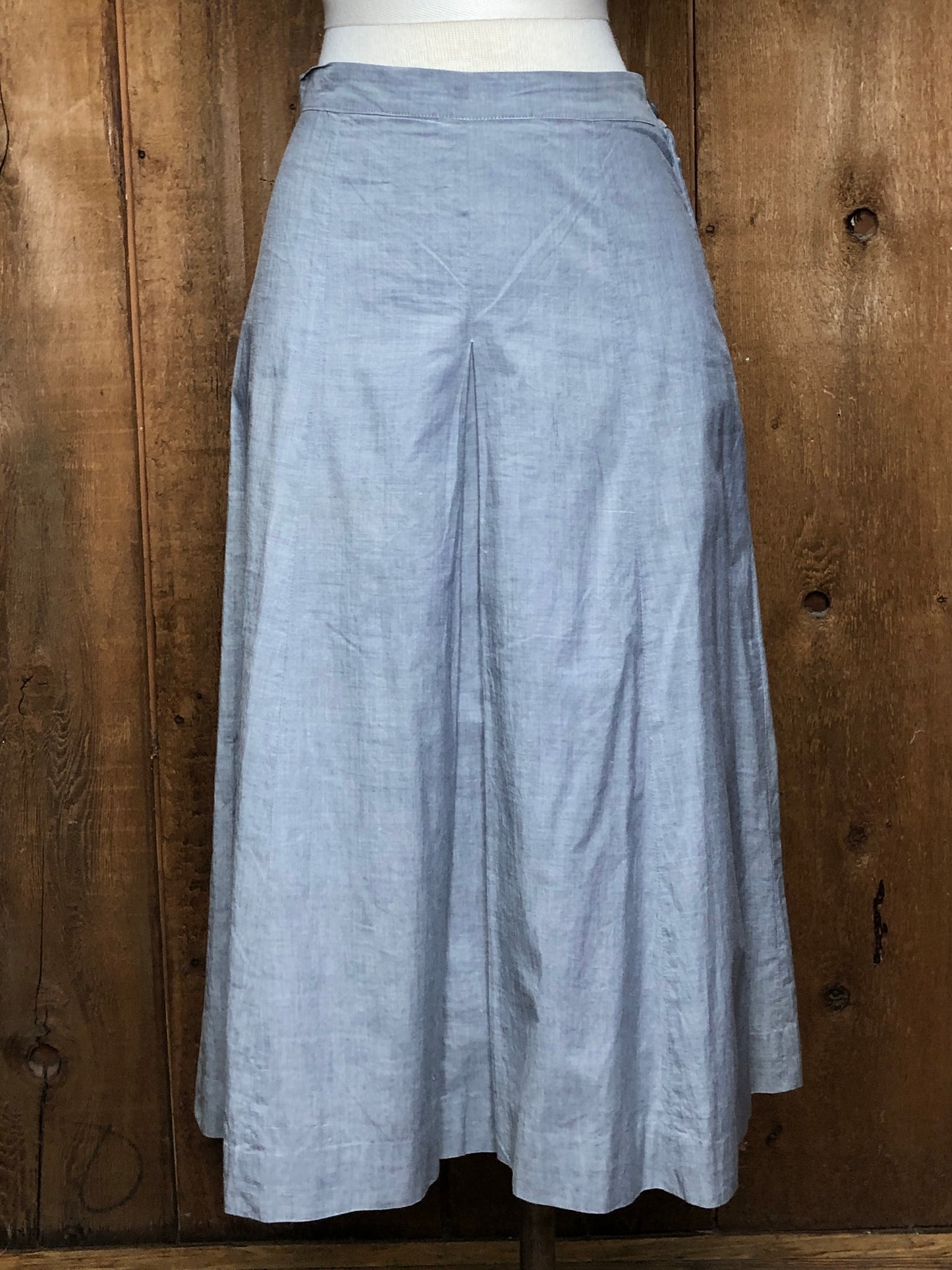 1940s Gray Cotton Skirt Suit w27