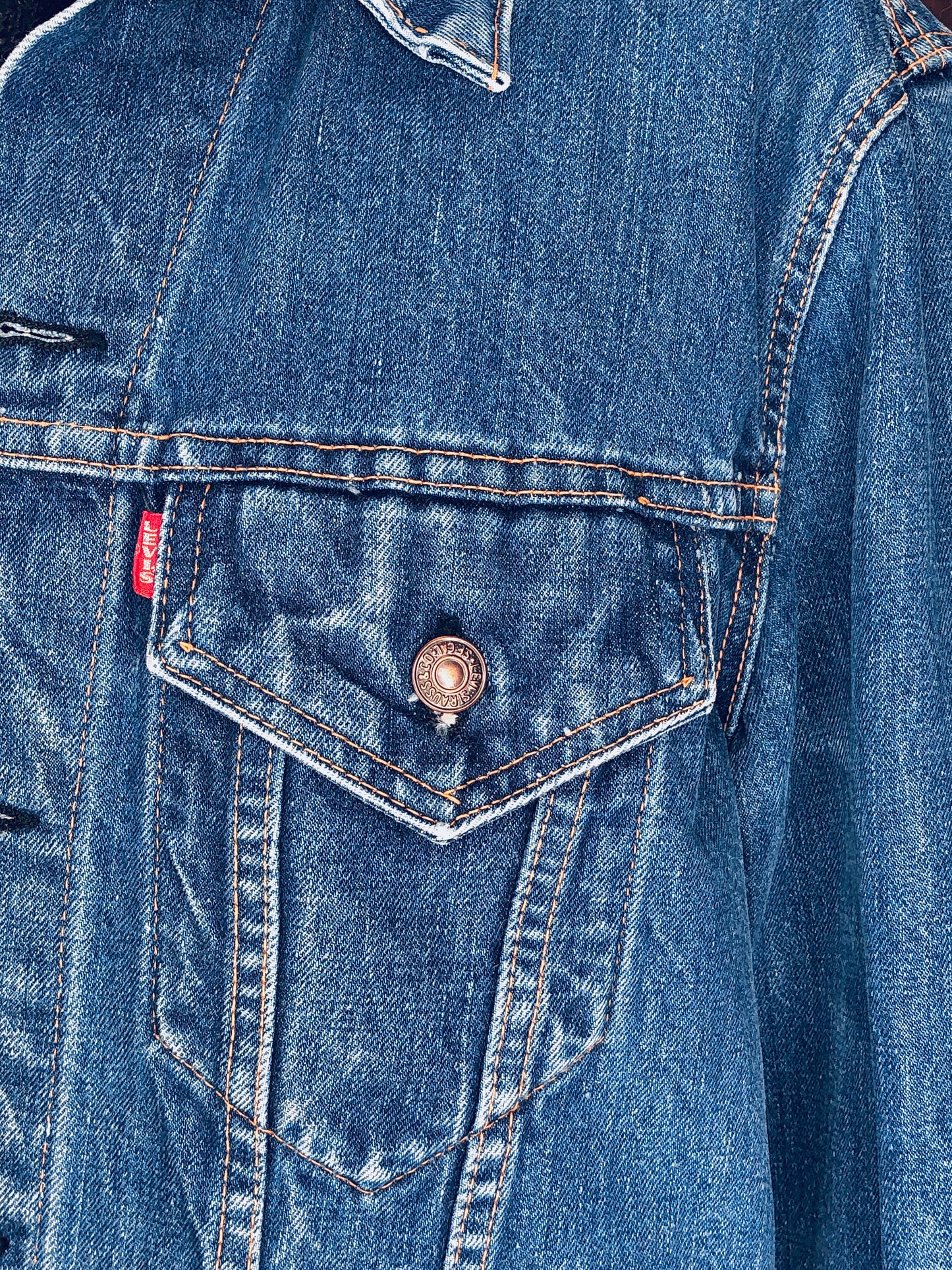 60s Levis BIG E Jean Type III Jacket S
