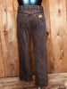 87 Wrangler USA Brown Jeans      29x32