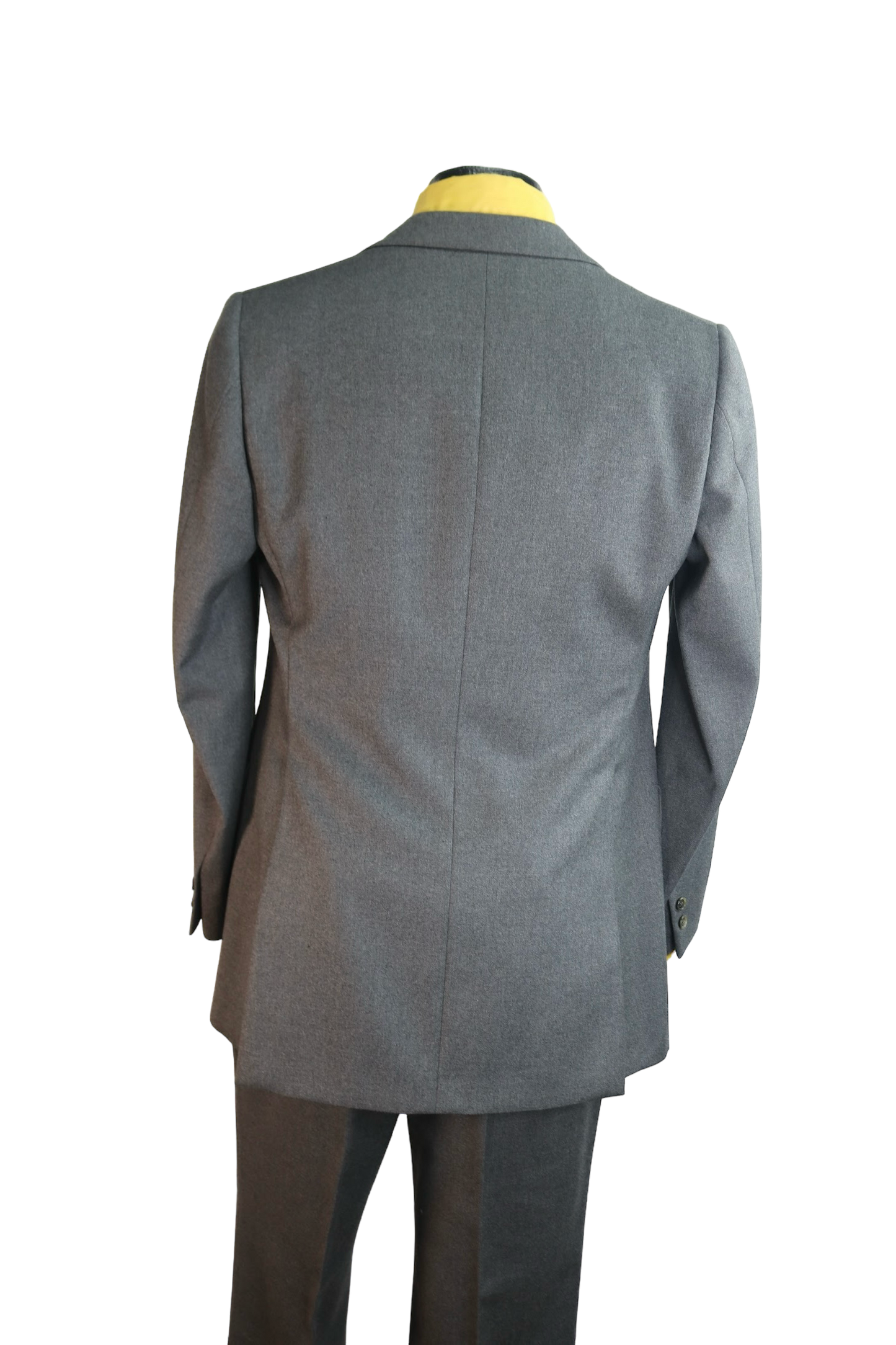 70s Brioni Charcoal Gray Suit w34