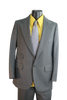 70s Brioni Charcoal Gray Suit    w34