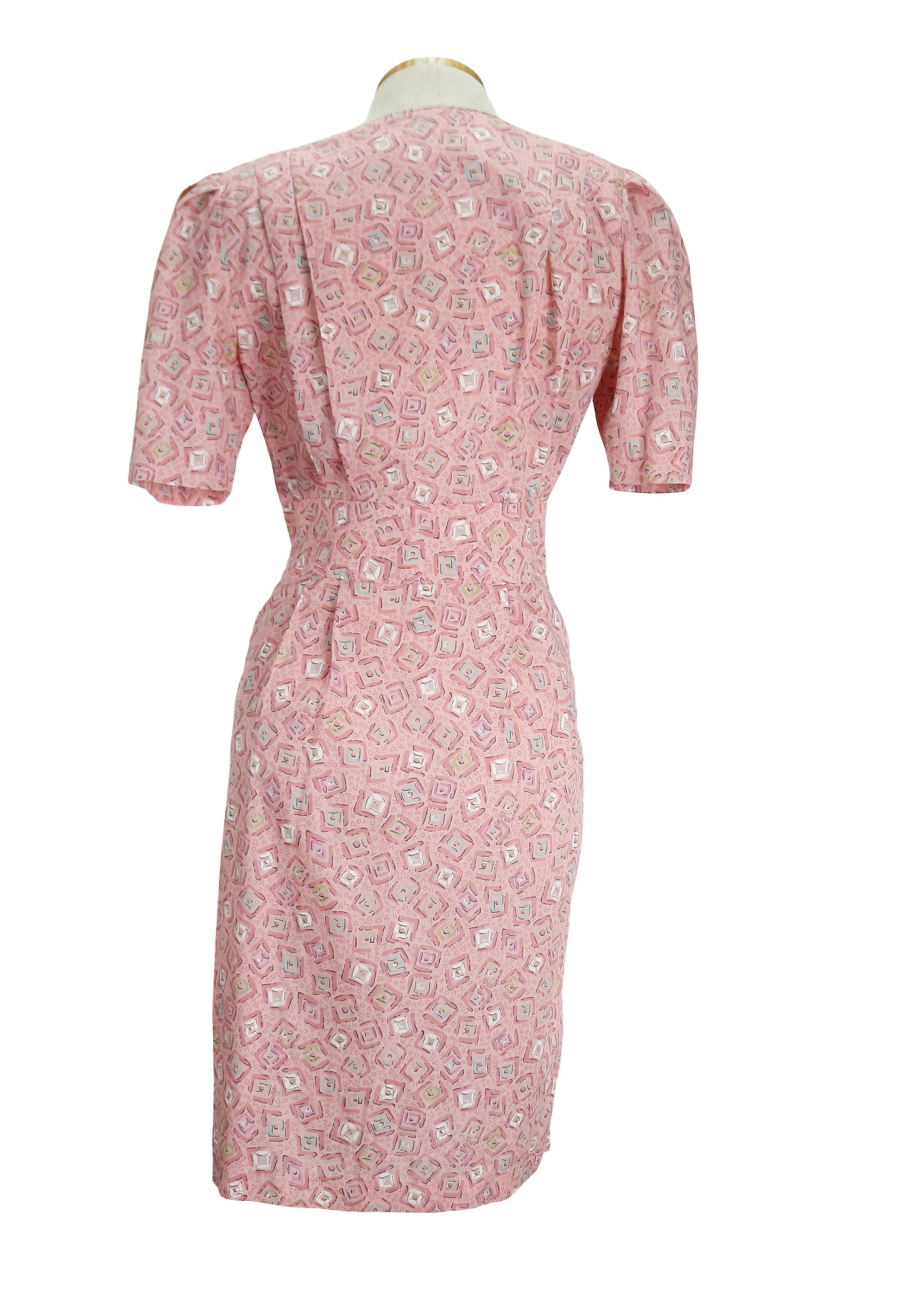 80s SuccessDress Pink Zazz Pencil Dress w30