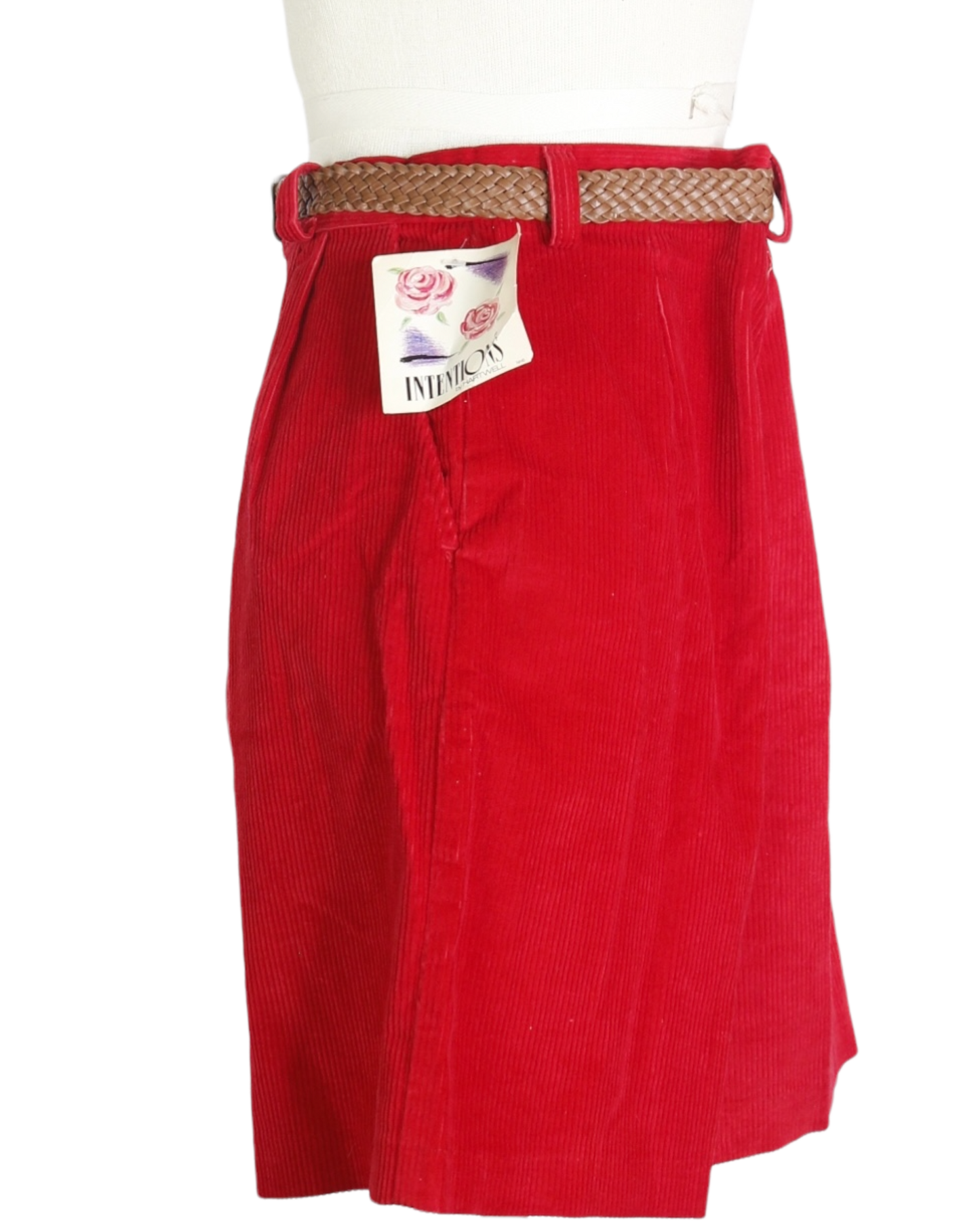 90s Intention NOS Red Shorts w31