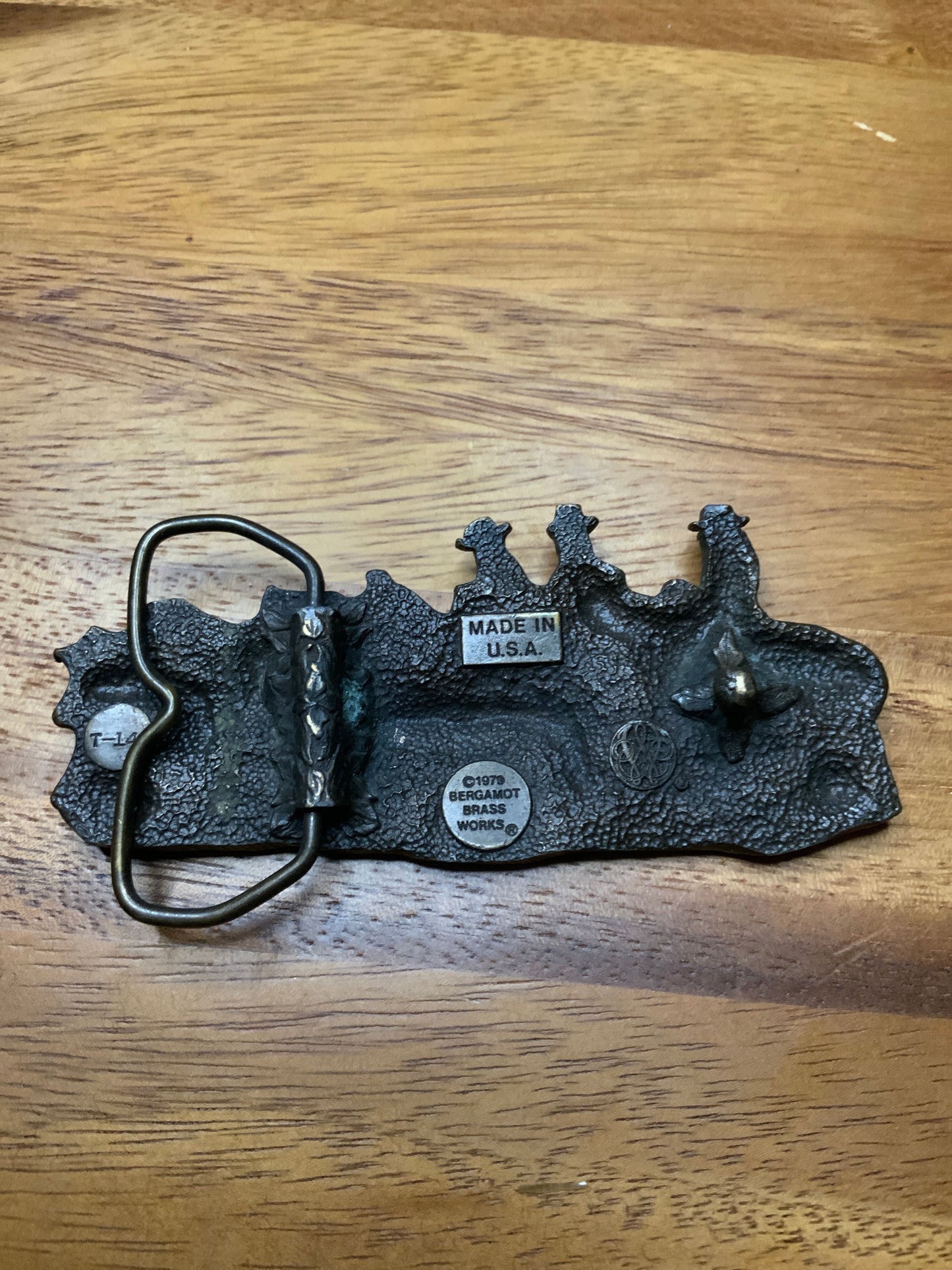 1979 Cattle Roping Buckle