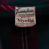 1940s Trimmingham's Red & Green Viyella Flannel Top   S