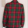 1940s Trimmingham's Red & Green Viyella Flannel Top   S