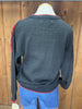 90s Pioneer Red/Blk Sweater     L