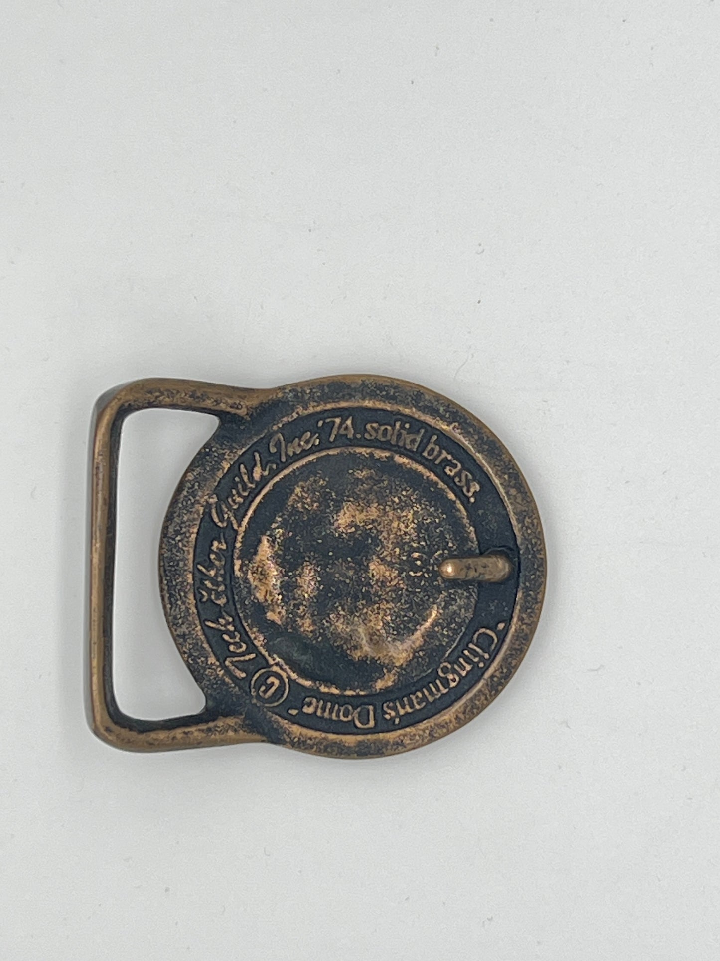 1974 Clingmans Dome Brass Buckle