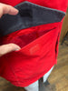 80s Swingster Red Flannel Lined Coat     L