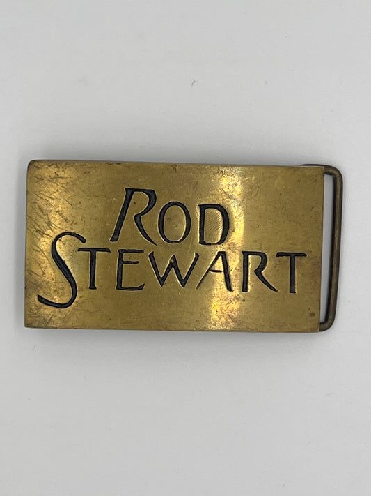 80s Rod Stewart  Belt Buckle