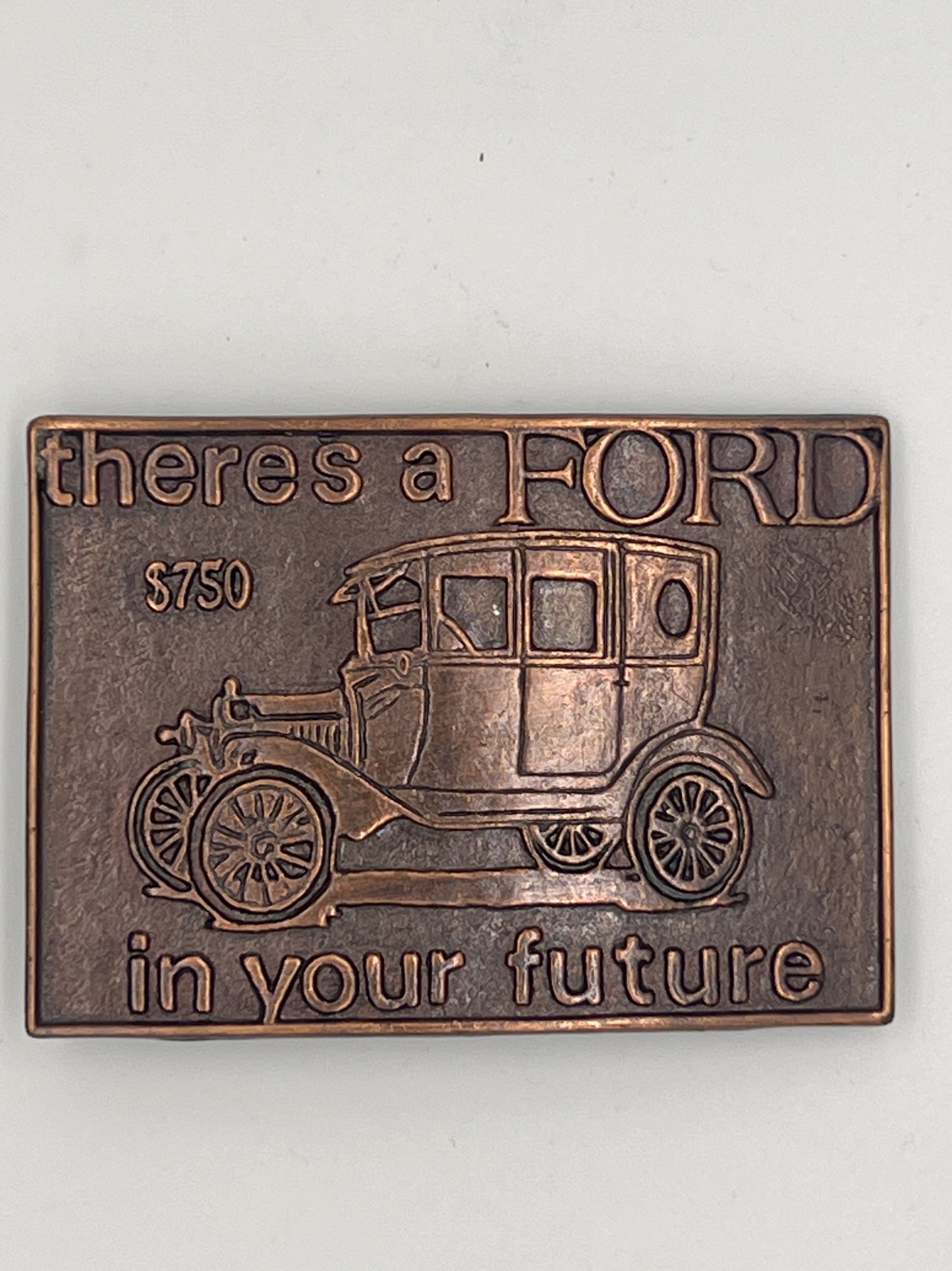 80s Ford in Your Future Buckle