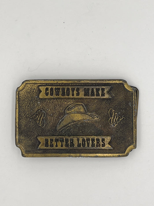 1976 Cowboys Better Lovers Buckle