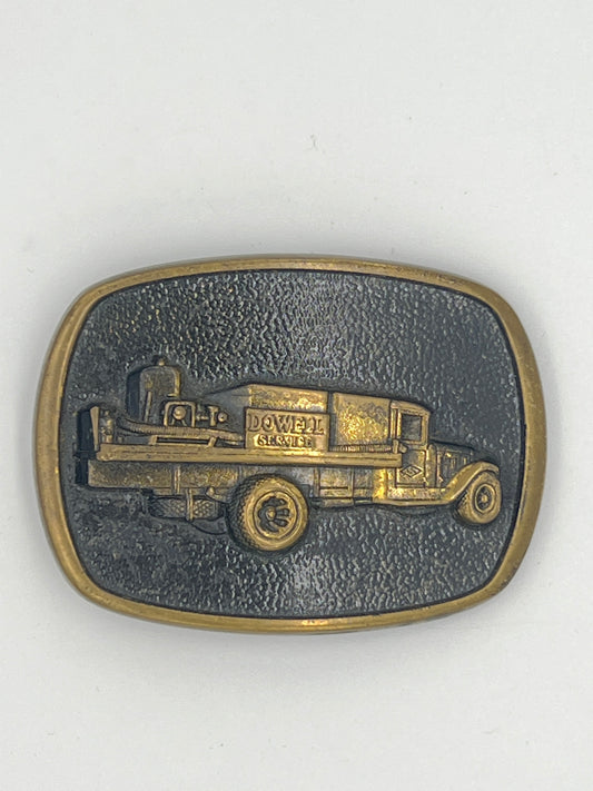 1981 Dowell "7 Million Safe Hours" Buckle