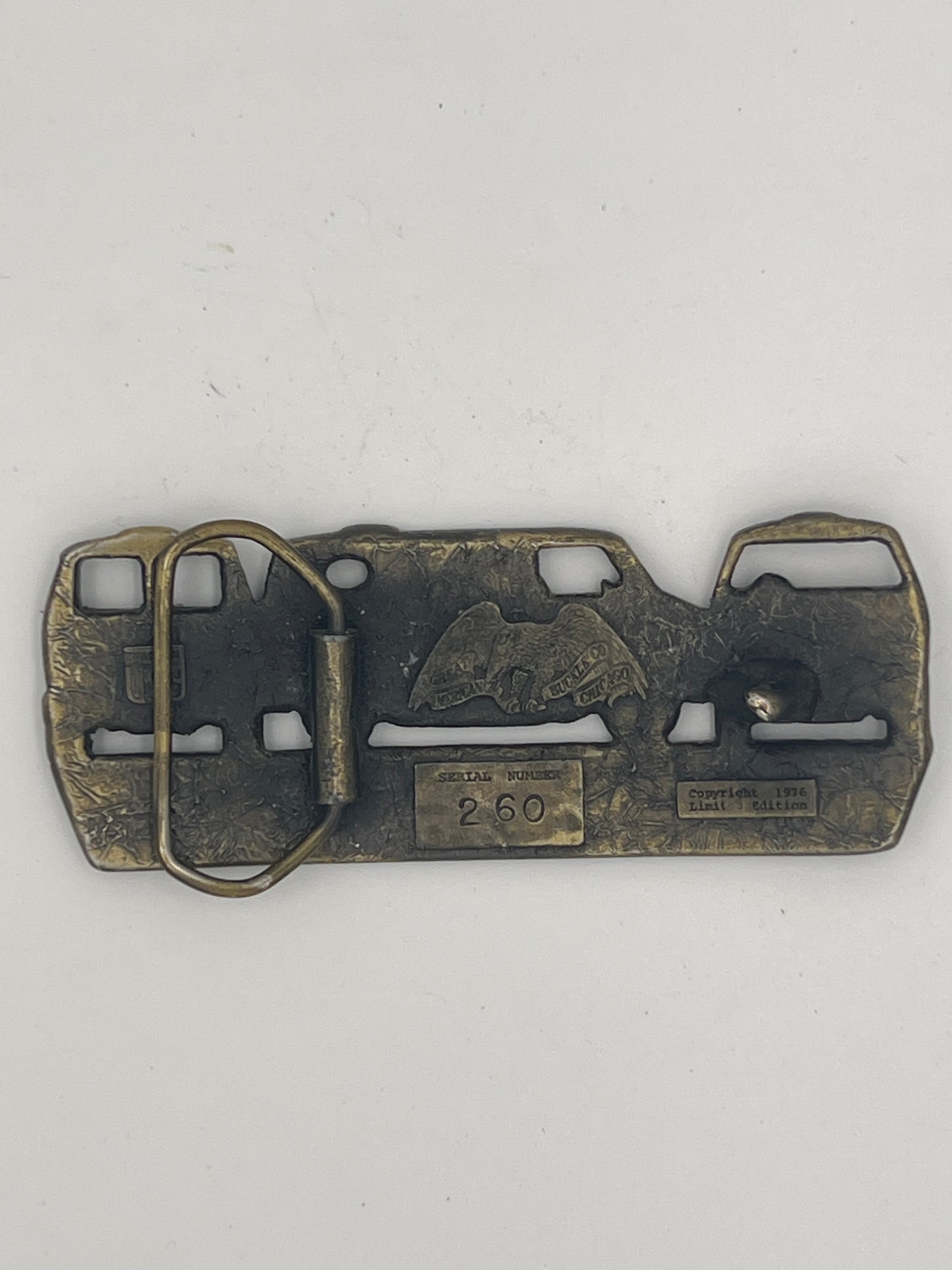 1976 Love In It/Leave In It Van Buckle