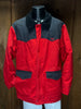 80s Swingster Red Flannel Lined Coat     L