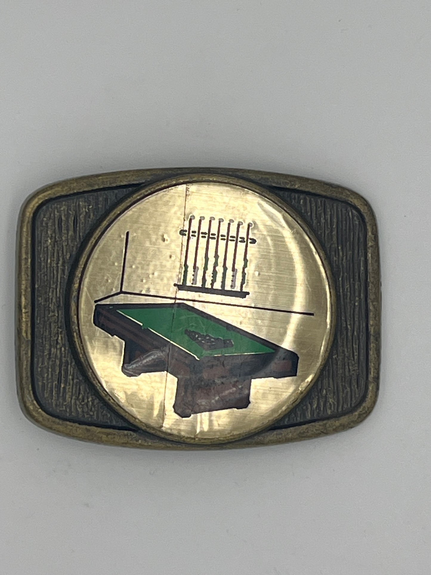 70s Pool Table Buckle