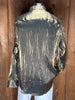 90s Diamanté Metallic Shirt.    L