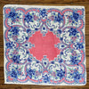 Blue Iris Square Handkerchief