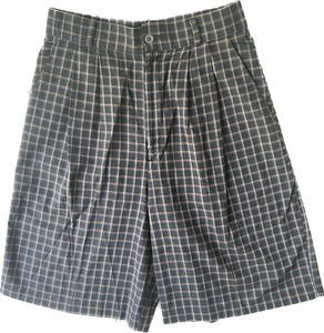 80s StringBean Plaid Shorts        W29”