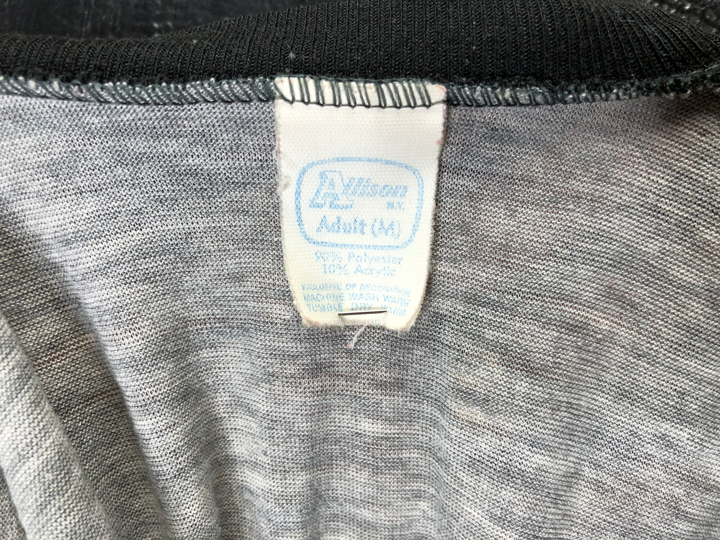 70s Mickey Mouse Florida Ringer Tee       M