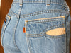 70s Levi Orng Tab Jean &  Cord Flares      w30