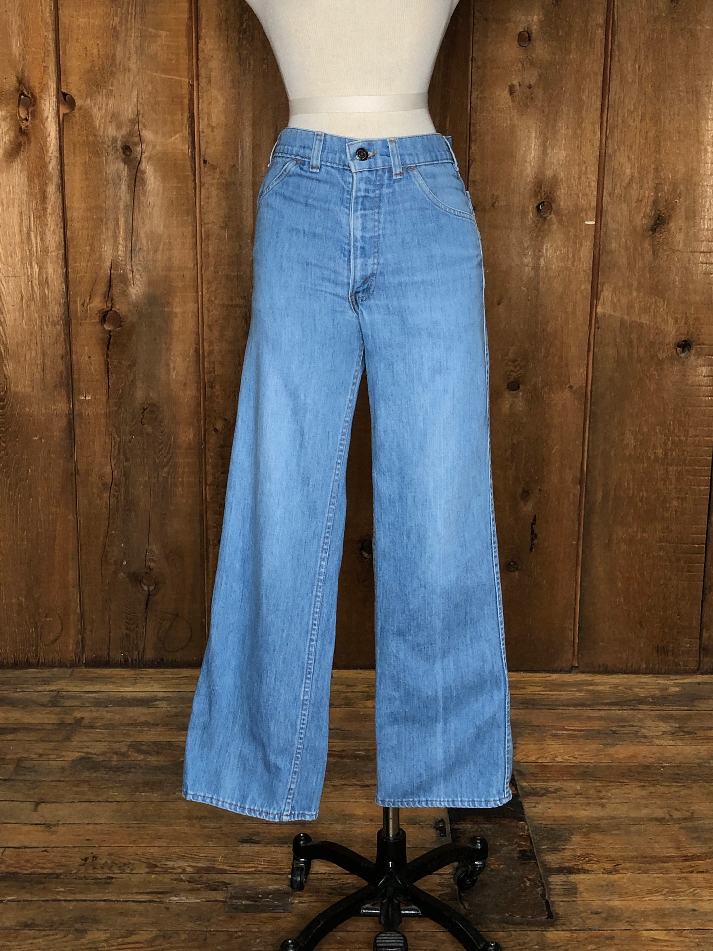 70s Levi Orng Tab Jean &  Cord Flares      w30