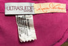 80s Louise Contie Pink Painted Wrap Skirt    M